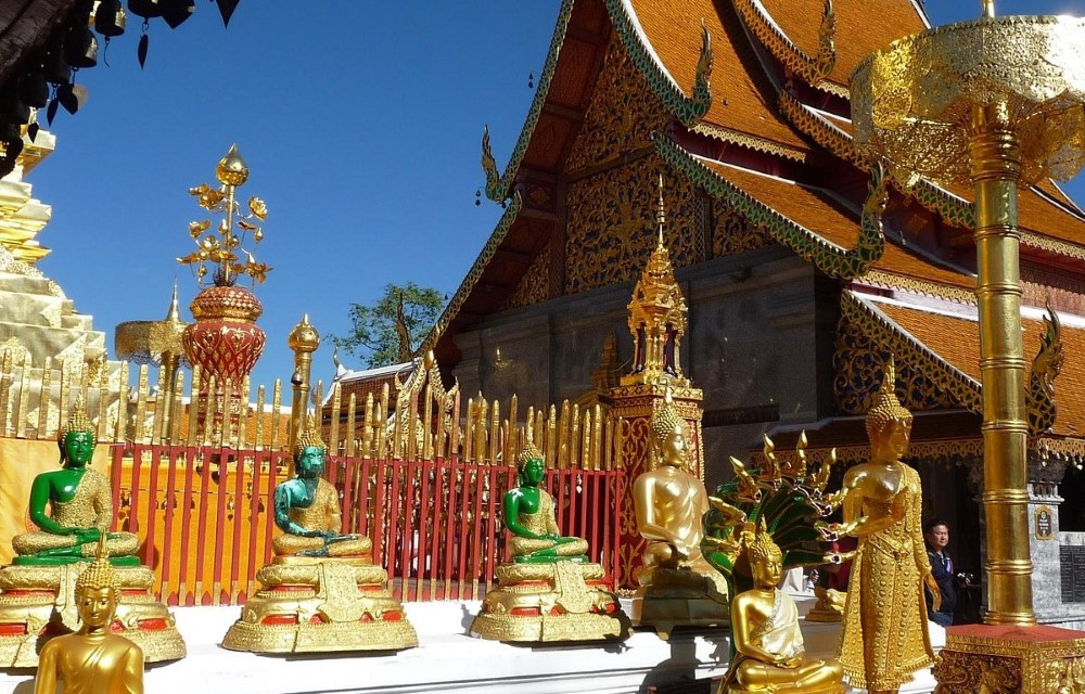 Wat Phra That Doi Kham near Rendezvous Classic House